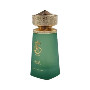 Paris Corner Khair Pistachio Eau de Parfum – parfum arabesc feminin în sticlă verde cu accente aurii, note de pistachio, vanilie și flori albe, 100ml